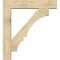 Ekena Millwork Balboa Block Rough Sawn Bracket w/ Offset Brace, Douglas Fir, 8"W x 40"D x 44"H BKT0806X40X44BOA05RDF - alternate 3